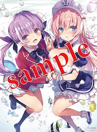 Amazon Co Jp よう実 湊あくあ B2ポスター トモセシュンサク コミックアライブ12月号付録 一之瀬帆波 ようこそ実力至上主義の教室へ ホロライブ ホビー 通販