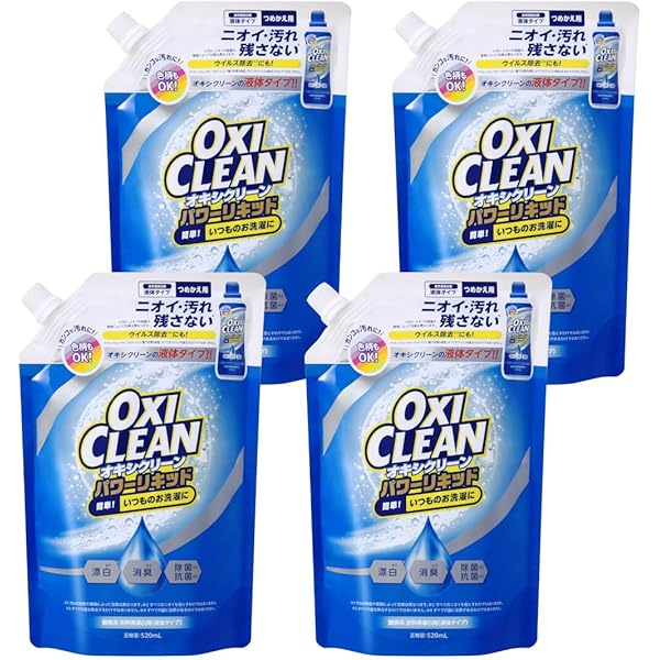 Amazon | オキシクリーン パワーリキッド つめかえ用 940ml 酸素系漂白