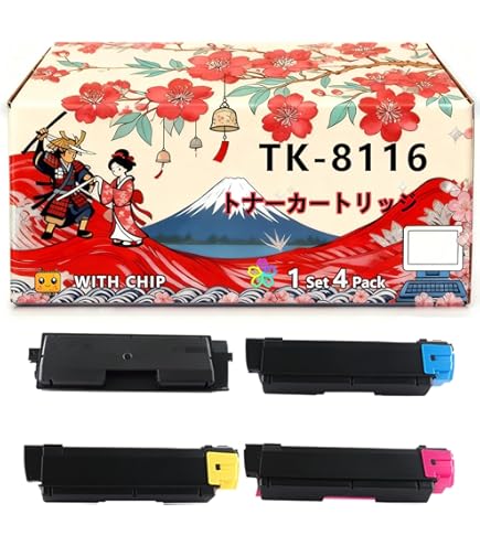 OKI イメージドラム & Kyocera TK-8116Kトナーカートリッジ Amazon.co.jp: 京セラ(KYOCERA) トナーカートリッジ 純正品 TK-8116K