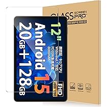 Amazon.co.jp: 【2K IPS画面2000*1200 12インチ Android 15