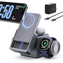 4in1 RORRY ワイヤレス充電器 MagSafe 10000mah RORRYワイヤレス充電器4in1【新モデル 10000mah】レビュー