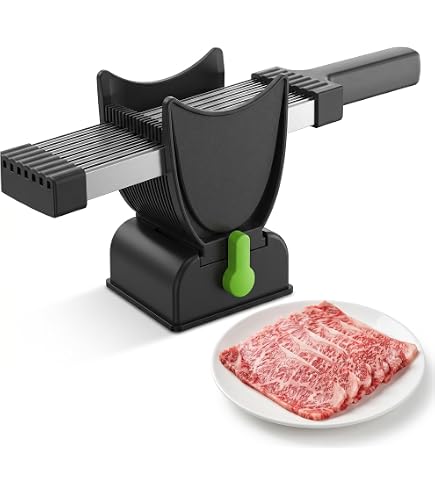 Amazon | [Mokcoliy]手動ミートスライサー ローストビーフカッター
