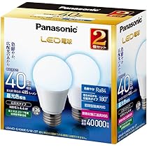 ゆっこ Panasonic LED電球40形10個 Amazon | パナソニック LED電球 口金直径26mm プレミア 電球40形
