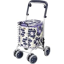 Uber ユーバ産業 ブレーキ付きアルミワイヤーカートA-0198H Amazon.co.jp: アルミワイヤーカート 花柄青 : 産業・研究開発用品