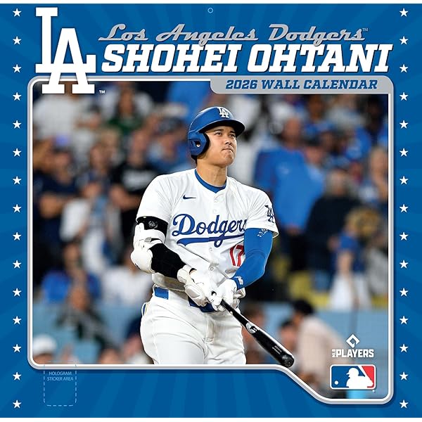 Amazon.co.jp: ターナースポーツ 大谷翔平 2026年 MLB公式カレンダー