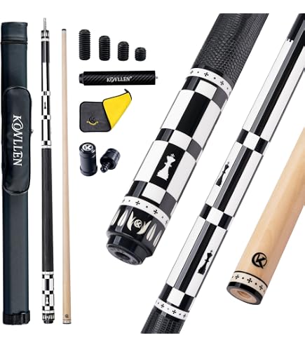 Amazon.co.jp: KONLLEN Heavy Hitter Jump Break Cue 3-Piece Carbon