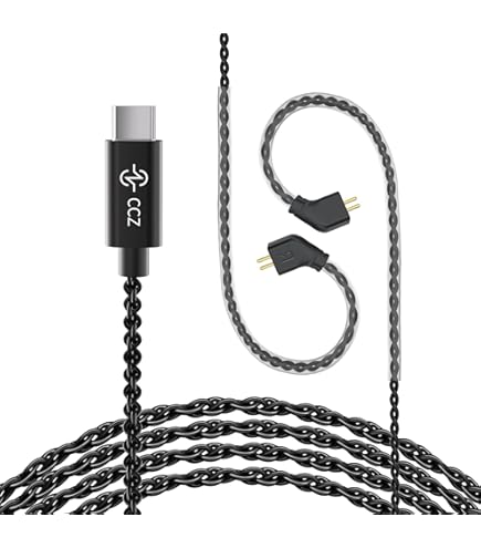 KBEAR KS1 IEM Cable, 2 Meter Long In Ear Monitor Cable, CCZ C01 4N OFC Upgraded - View #10