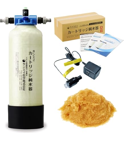 Amazon.co.jp: サンエイ化学 カートリッジ純水器 5L プロタイプ