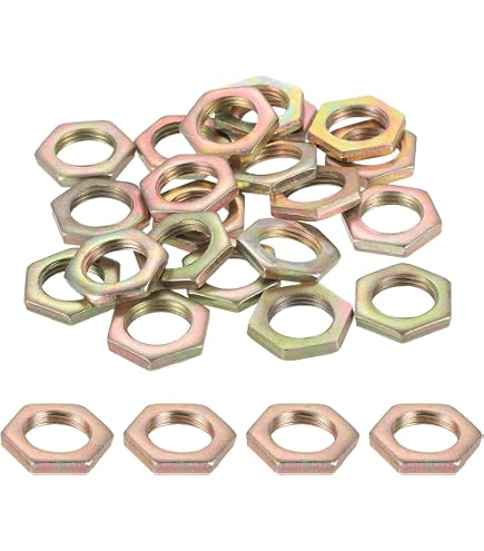 Amazon | MECCANIXITY 六角ナット 9mm ねじ山六角ジャムナットロック