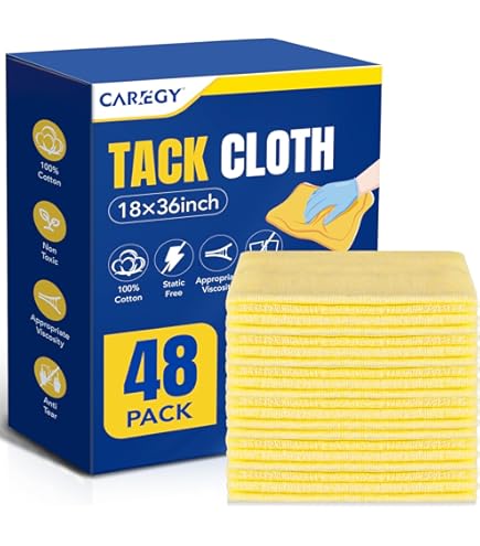 Dura-Gold - Pure Gold Superior Tack Cloths - Tack Rags  Box Of 36 Woodworking And Painters Professional Grade Removes Dust Sanding Particles Cleans Surfaces Wax And Silicone Free Anti Static - View #5