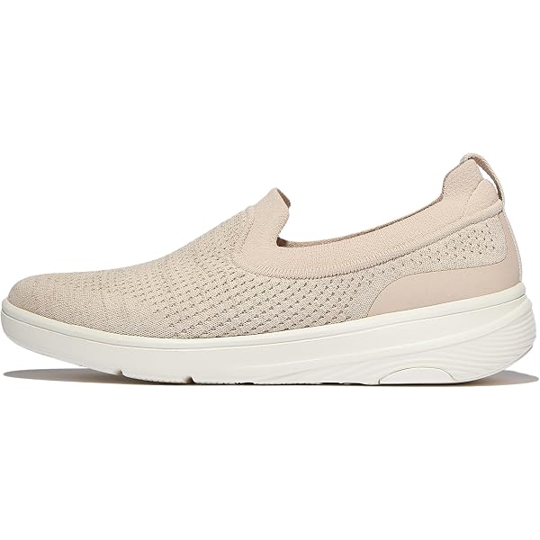 Amazon | FitFlop レディース スーパーq ニット スリッポン レース付き 
