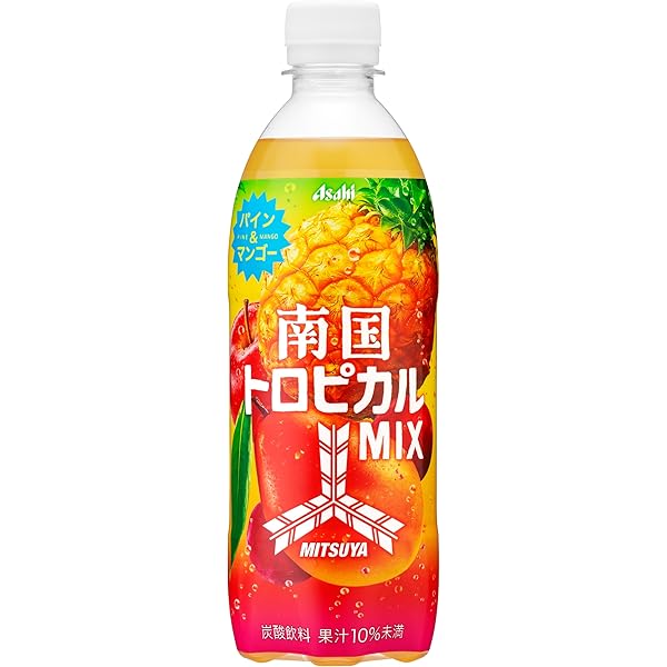 飲料 Amazon.co.jp: アサヒ飲料 MITSUYA 檸檬CIDER140 500ml×24本
