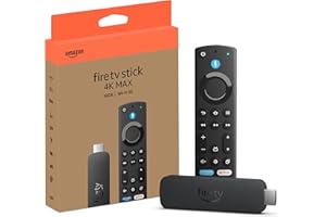 Amazon Fire TV Stick 4K Max | Our most powerful 4K streaming stick with Wi-Fi 6E support | 16GB Storage | Dolby Vision | HDR1
