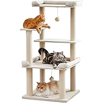 猫主さま専用ページ Amazon | MWPO キャットタワー 新素材 大型猫 据え置き 安定感