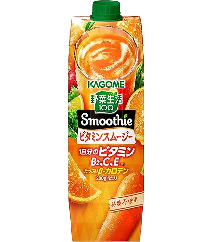 Amazon.co.jp: カゴメ 野菜生活100 Smoothie(スムージー) グリーン