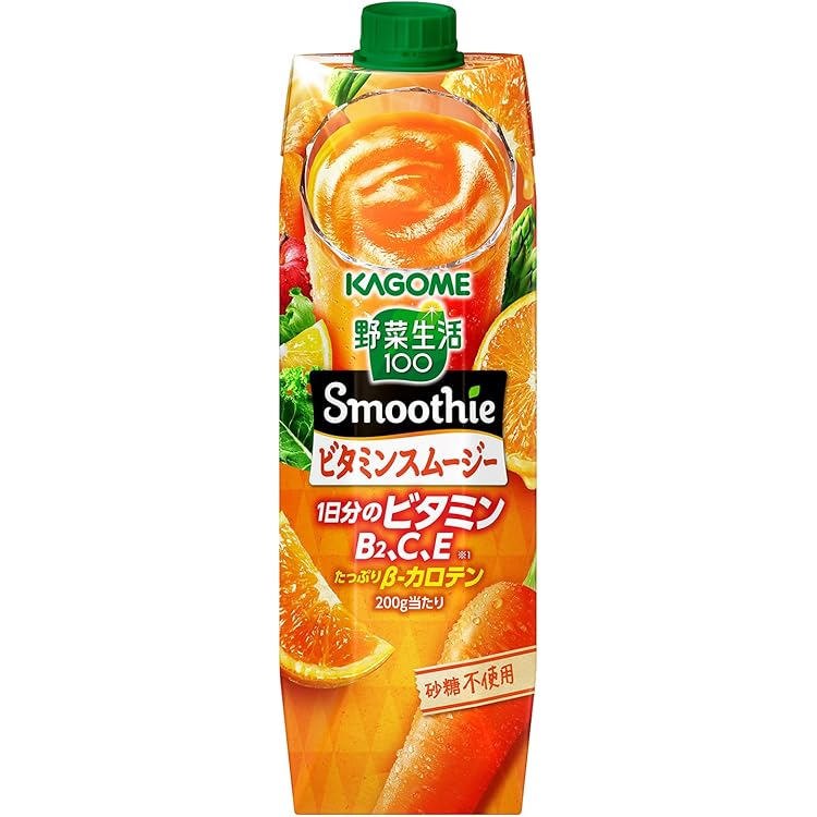 Amazon.co.jp: カゴメ 野菜生活100 Smoothie グリーンスムージーMix