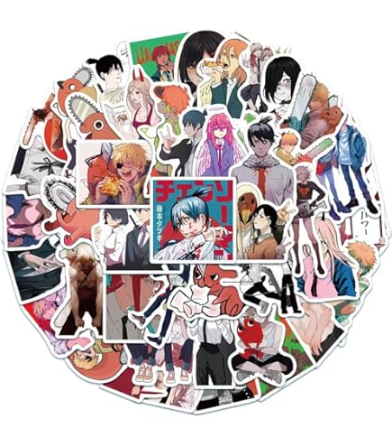 Amazon | チェンソーマン イラストミニステッカー 早川アキ アニメ