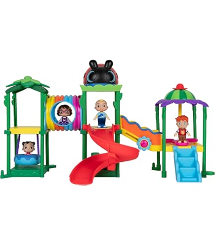 CoComelon Deluxe Set Scuola Con JJ, Bella E Ms. Appleberry | Gioco Di Ruolo Con 5 Accessori | Giocattolo Per Bambini 3+ Anni