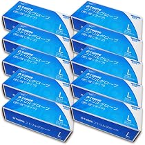 Amazon.co.jp: TOMOE ニトリル グローブ M 使い捨て 手袋 ゴム手袋