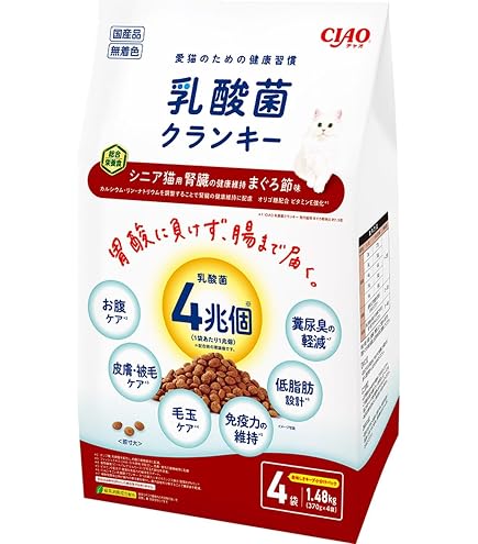 Amazon.co.jp: チャオ (CIAO) すごい乳酸菌 クランキー チキン味 190g