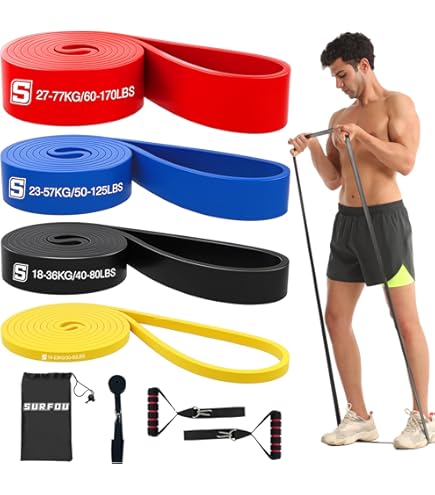 Amazon.co.jp: LECARDIOトレーニングチューブ 迷彩です筋トレチューブ