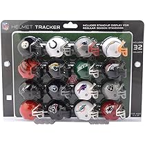 Amazon | Riddell NFLヘルメットトラッカー32点セット