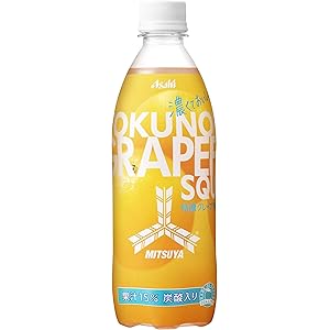 アサヒ飲料 「三ツ矢」 特濃グレープフルーツスカッシュ 500ml ×24本