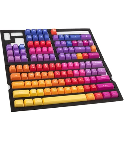 Amazon | ダッキー 108 キー ABS ダブルショット SA キーキャップ