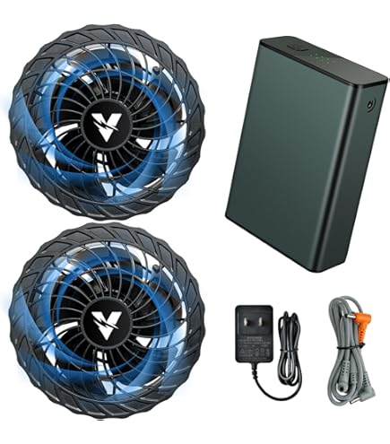 空調作業服 ファンバッテリー 43V 30000mAh 高出力ファン Amazon.co.jp: 【2025新登場 史上最強 43V超高出力 30000mAh