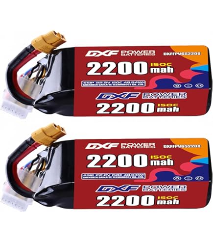 Amazon.co.jp: Yowoo グラフェン バッテリー 2200mAh 6S 22.2V 130C