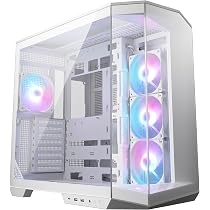 MSI MAG PANO 100R PZ WHITE PCケース ARGBファン4基付き