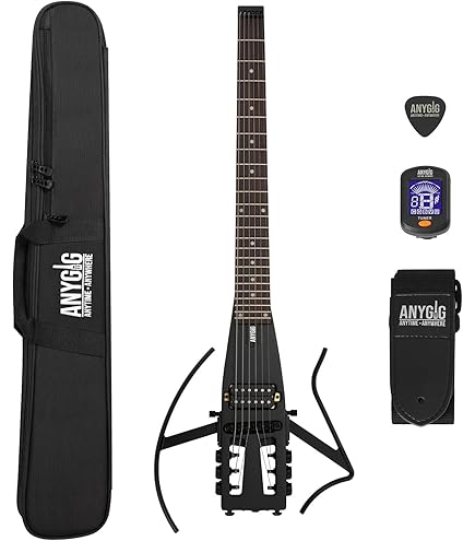 美品　ALP エーエルピー 折り畳み式 トラベルヘッドレスギターAD-80 折りたたみ式ヘッドレスエレクトリックギター,alp ad-80,超軽量