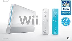 Amazon Wii本体 シロ Wiiリモコンプラス2個 Wiiスポーツリゾート同梱 メーカー生産終了 ゲーム