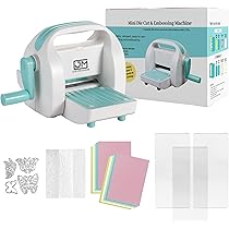 Amazon.co.jp: Mini Craft ダイカット&エンボス加工機 ミニダイカット