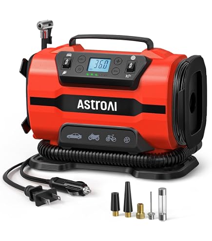 Amazon.co.jp: AstroAI Tire Inflator L7S Portable Air Compressor