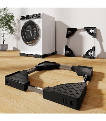 Amazon.co.jp: テクノテック[TECHNOTECH] 洗濯機設置台座【D77】 4個