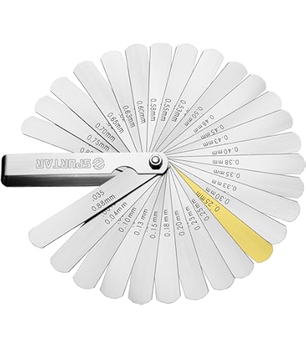 Mitutoyo 184-308S Dickenmesser – 0,05–0,8 Mm Bereich, 150 Mm Länge, Mit Abnehmbaren Blättern