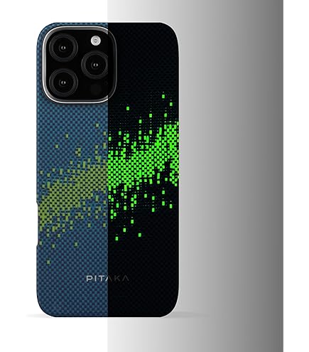 【PITAKA】iPhone16ProMax用浮織ケース MagSafe対応☺︎✨ Amazon.co.jp: 「PITAKA」iPhone 16 ProMax用 浮織ケース