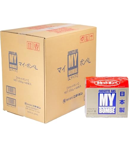 Amazon.co.jp: ﾄｳｶｲ 東海 カセットボンベ コン郎 250g*3本入×16点 