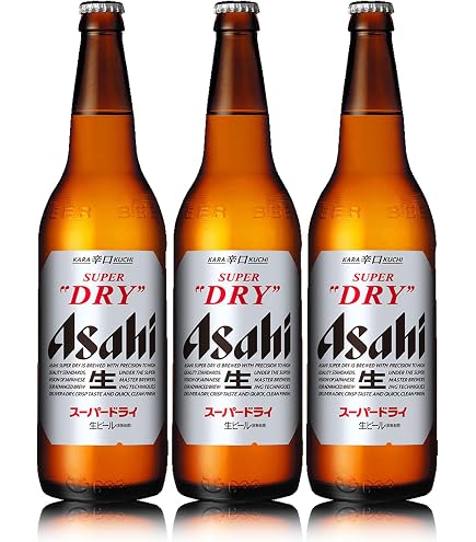 Amazon.co.jp: アサヒスーパードライ大瓶633ml 4本 : 食品・飲料・お酒