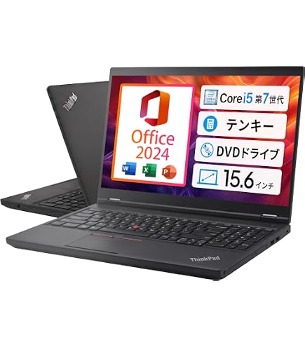Amazon.co.jp: 【Win11、MS Office H＆B 2024搭載】Lenovo ThinkPad