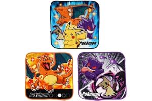 shobido 粧美堂 ポケモン ミニタオル 3枚組 < ポケモン > pokemon PK00400 入園入学シリーズ