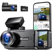 JOMISE A80 PRO 前後同時4K ドライブレコーダー 360°角度調整 Amazon.co.jp: 【前後同時4K・前後STARVIS 2・独立処理リアカメラ