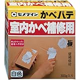 セメダイン(Cemedine) 室内壁補修用 かべパテ 300g 箱 HC-121