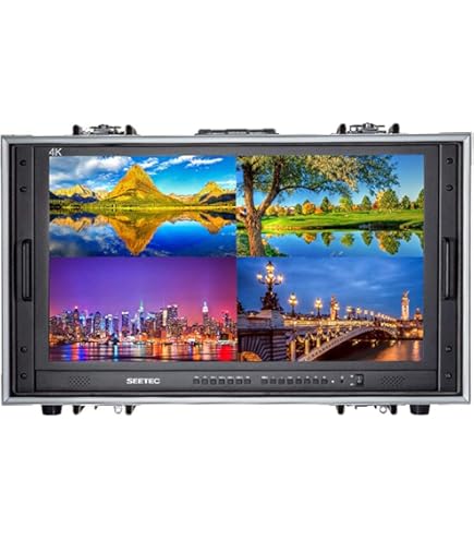 SEETEC 4K156-9HSD 15.6インチモニター HDMI4分割可 SEETEC 4K156-9HSD 15.6インチモニター HDMI4分割可 Amazon.co