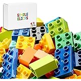 【ブロック買い増し】 大量セット 基本ブロック 高コスパ デュプロ クラシック ブロック レゴデュプロ アンパンマンブロック アンパンマン 互換 ブロック買い増し Sunwards (通常カラー(ランダム500g 90ピース相当))