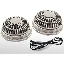 Amazon.co.jp: 空調作業服 ファン 7.4V - 9V 対応 2個セット