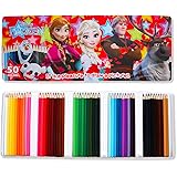 Amazon ディズニー 50色色鉛筆セット 文房具 オフィス用品 文房具 オフィス用品