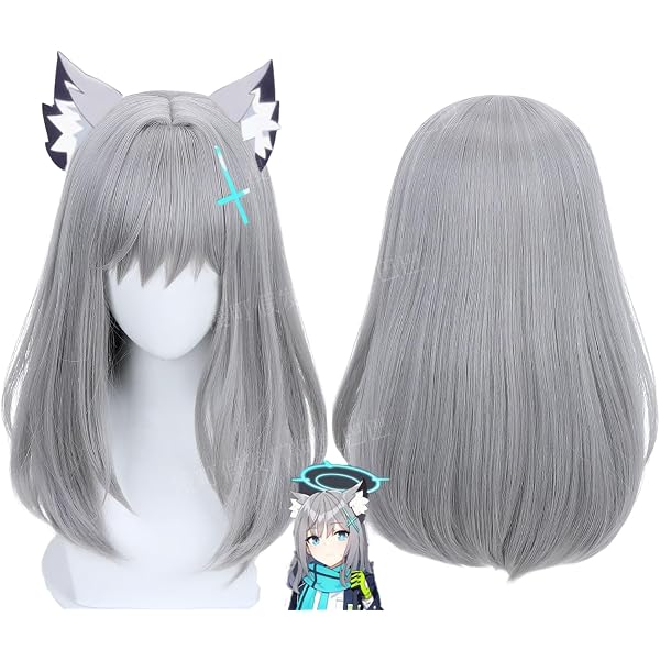 Amazon.co.jp: [FENGLEI] 靴追加 ウィッグ付きBlue Archiveブルー