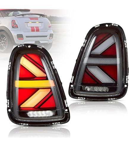 Amazon | Vomeko JCW ユニオンジャック LED テールライト - ミニ